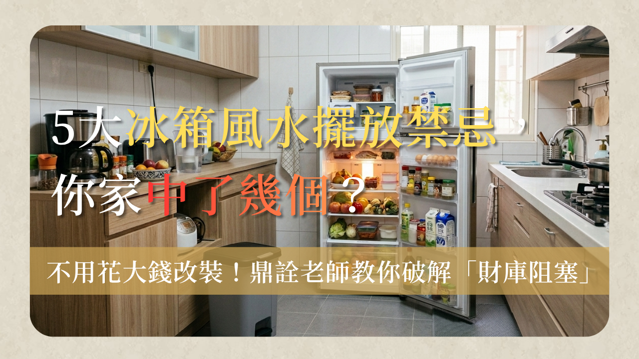 冰箱風水fridge-feng-shui-placement-guide5大冰箱風水擺放禁忌，你家中了幾個？